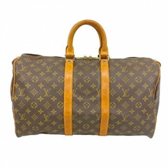 Louis Vuitton Monogram Keepall Boston Bag Brown - Picture 1 of 9